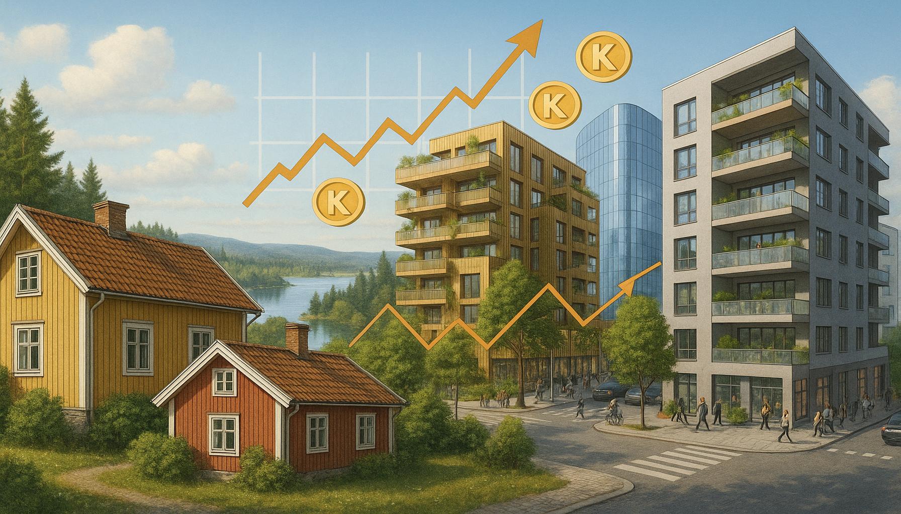Utvecklingen av fastighetsmarknaden i Sverige och dess ekonomiska implikationer