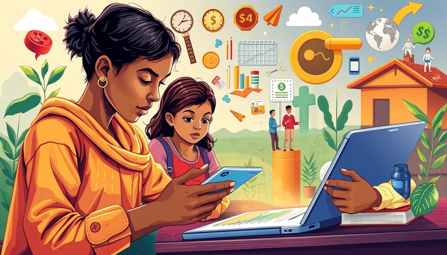 O impacto das tecnologias digitais no acesso educacional de comunidades rurais no Brasil